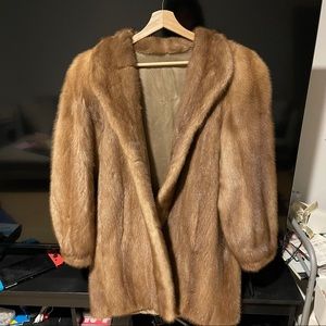 Pastel Mink coat